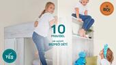 10 pravidel, jak zajistit bezpečí dětí v patrové posteli