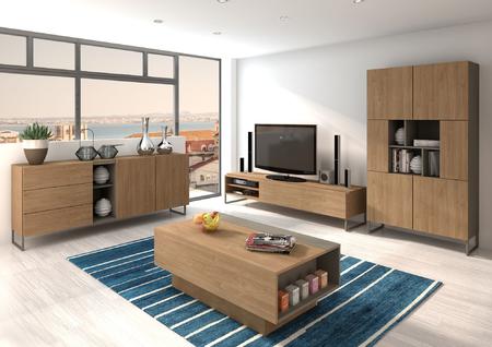 Moderní nábytek do obývacího pokoje - kolekce Nums