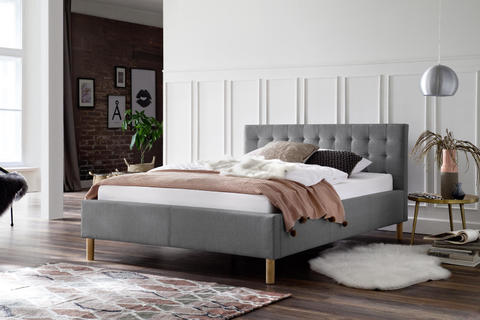Čalouněná postel 120 Male light grey