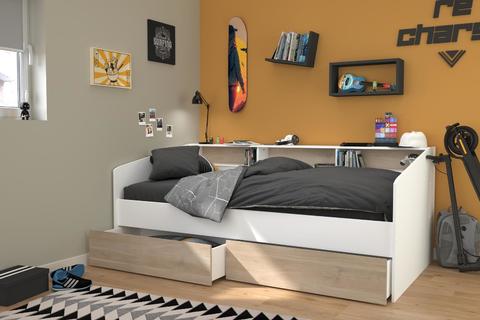 Dětská postel s šuplíky pro kluka Sleep oak
