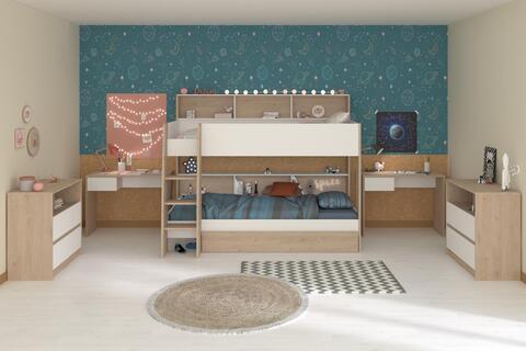 Dětský pokoj s patrovou postelí Shelter I