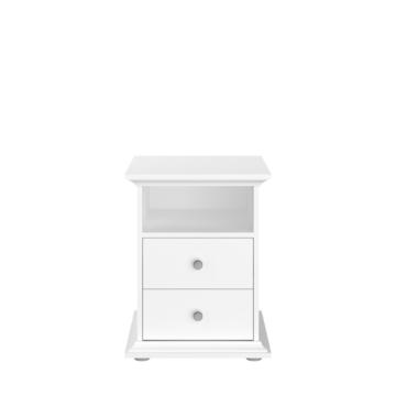 Rustikální noční stolek Margaux white