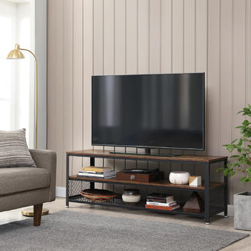 Moderní televizní stolek s vintage prvky LTV rustic brown