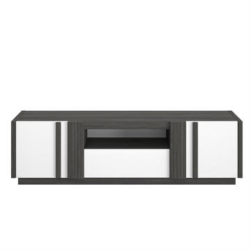 Televizní stolek v minimalistickém designu Aston black
