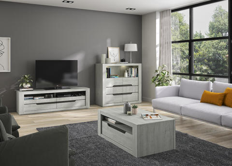 Kolekce designového nábytku pro vybavení obývacího pokoje Atalante
