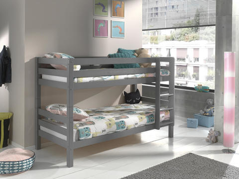 Patrová postel pro dvě děti Pino grey