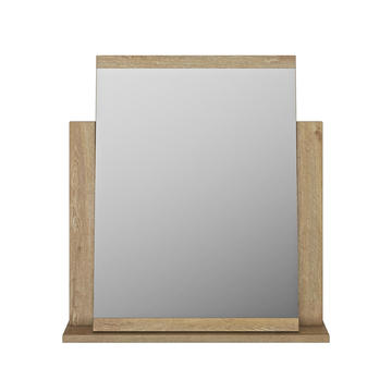 Stylové zrcadlo s umístěním na komodu Thelma light oak