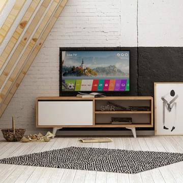 Televizní stolek ve skandinávském designu Scandi - Mike