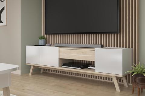 Televizní stolek ve skandinávském designu Isak