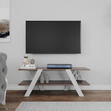 Televizní stolek v minimalistickém designu April walnut