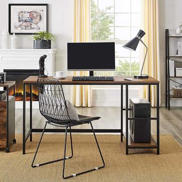 Psací stůl v industriálním designu LWD brown XL