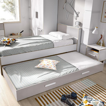 Dětská postel s přistýlkou Boreal grey