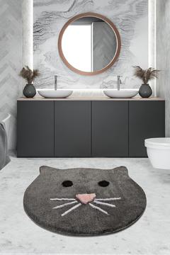 Podložka do koupelny Big Cat - grey