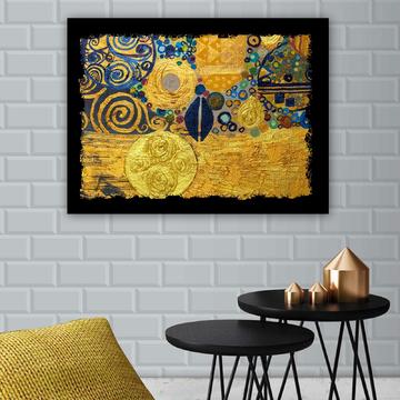 Obraz na stěnu Abstraction gold
