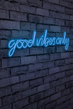 Osvětlení na stěnu Good Vibes Blue