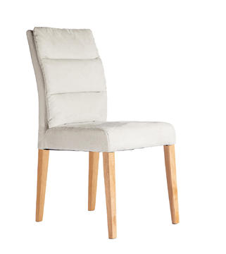 Jídelní židle s komfortní opěrkou double Nairobi white
