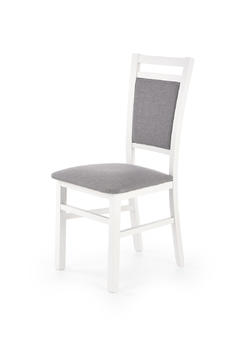 Jídelní židle bílá, šedá Dani VIII