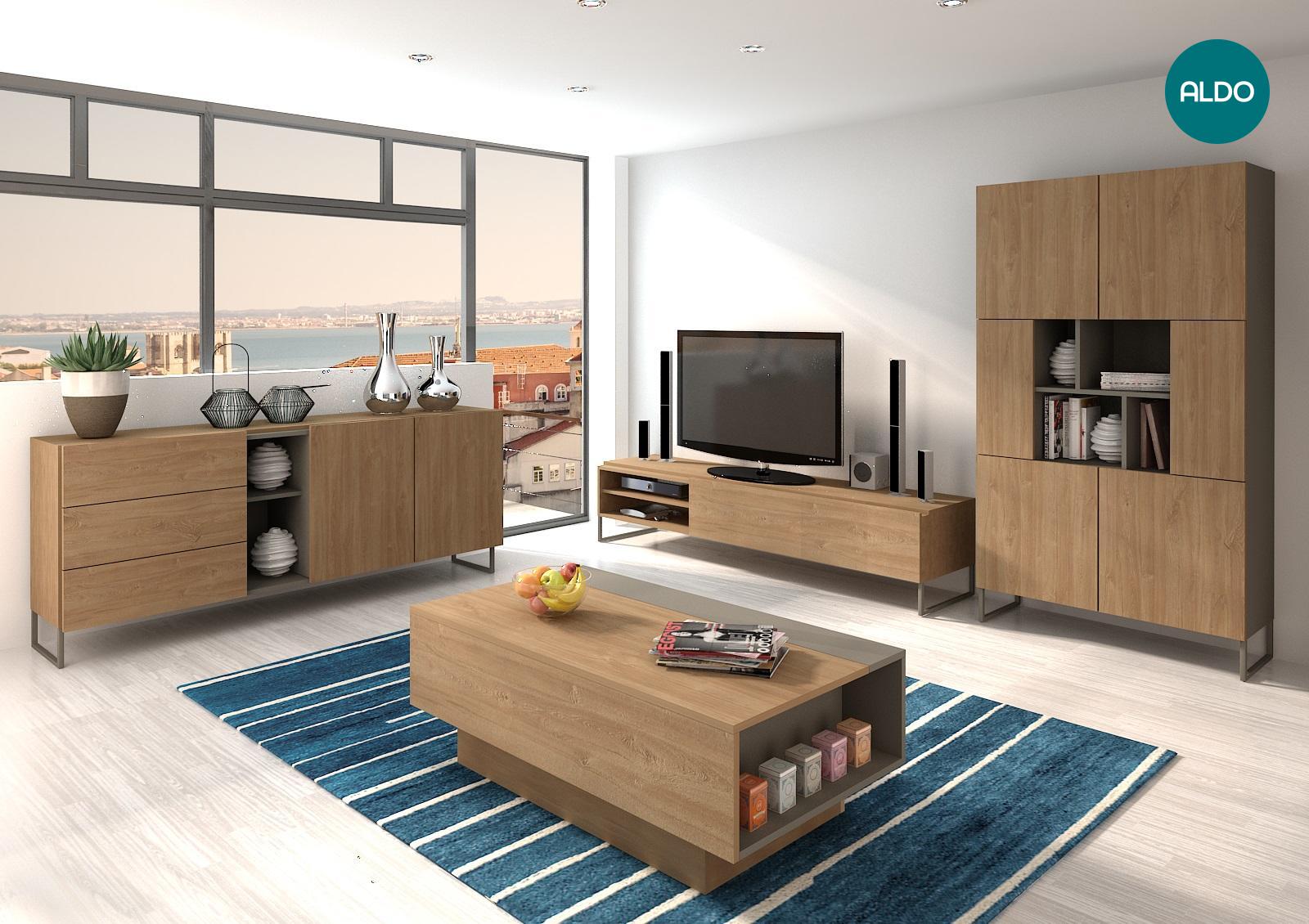 Moderní nábytek do obývacího pokoje - kolekce Nums