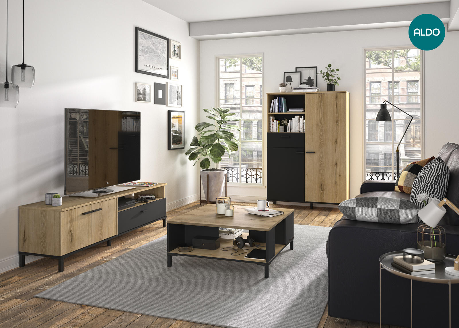 Designový nábytek pro vybavení obývacího pokoje - kolekce Trust