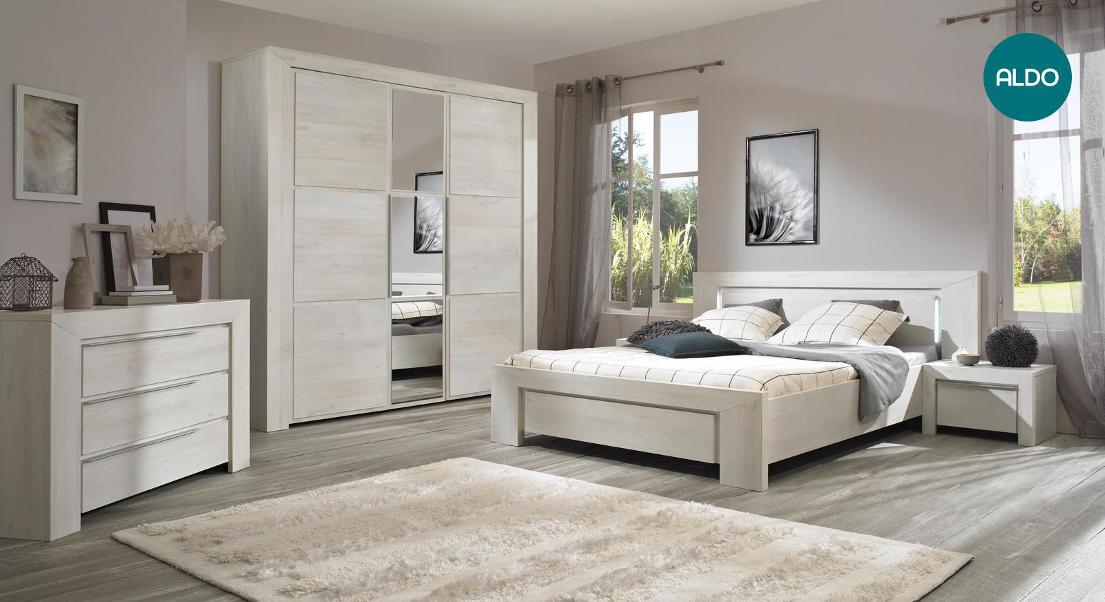 Designový nábytek do ložnice Sarlat, white cherry