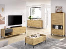 Můžete sami sestavit vybavení obývacího pokoje, kolekce Lund