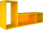 Patrová postel s psacím stolem BO10 yellow - limitovaná edice