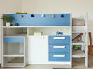 Nádherný, minimalistický design, vhodný do malého interiéru dětského pokoje