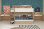 Patrová postel Shelter, vizualizace vytvořená v programu