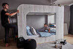 Patrová postel Urban v nabídce k dispozici i s dolním lůžkem, jako řešení pro dvě děti