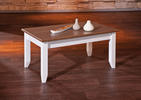 Rustikální konferenční stolek Westerland je vyroben z kvalitního dřeva borovice v kombinaci s MDF