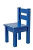 Dětská židlička z masivu modrá