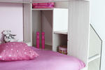 Patrová postel-dětský pokoj Gravity 2347LISP-AR1P-PORB-TILI
