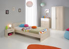 Kolekce nábytku Charley, dětský pokoj i s patrovou postelí