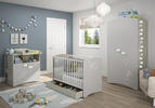 Jeden z návrhů dětského pokoje pro miminko