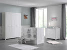 Dětský pokoj pro miminko, bílý nábytek - Erik