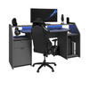 PC psací stůl Set-up černý 