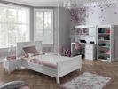 Bílý nábytek do dívčího pokoje v rustikálním stylu - kolekce Hazeran