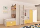 Nejprodávanější design patrové postele k dispozici i ve žlutém odstínu