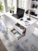Designový psací stůl Shiro glossy white
