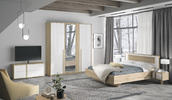 Designová postel ve skandinávském designu Curtys medium