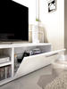 Designový televizní stolek Soho glossy white