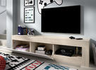 Designový televizní stolek Lebo ve skandinávských odstínech
