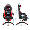 Kancelářská, herní židle Office OBG red