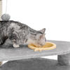 Stojan pro kočky v elegantním provedení PCT-G-light grey tall