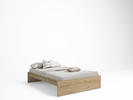 Designový set šuplíků k postelím Natural