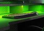 Designový, herní počítačový stůl s led osvětlením D-Game
