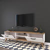 Designový televizní stolek Scandi - A, walnut