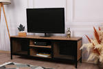 Televizní stolek v industriálním designu Zenn