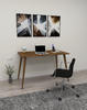 Psací stůl v minimalistickém designu z masívu Rixi walnut