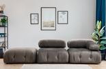 Díky nabídce dílů, kolekce čalouněného nábytku Bubbles pro malé i velké interiéry